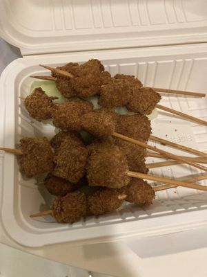 Satay at Nature Cafe 自然疏食 - The Aperia in Central Singapore