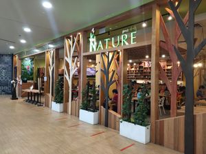 Shop front at Nature Cafe 自然疏食 - The Aperia in Central Singapore