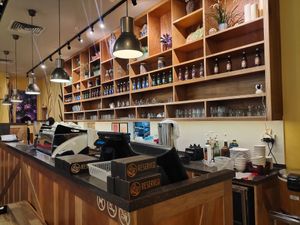 Interior at Nature Cafe 自然疏食 - The Aperia in Central Singapore