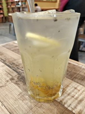 Yuzu with chia seeds at Nature Cafe 自然疏食 - The Aperia in Central Singapore
