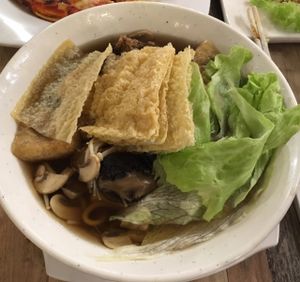 Noodles at Nature Cafe 自然疏食 - The Aperia in Central Singapore
