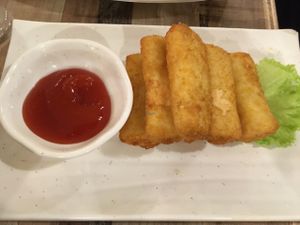cabbage roll at Nature Cafe 自然疏食 - The Aperia in Central Singapore