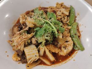 Mala fragrant pot at Nature Cafe 自然疏食 - The Aperia in Central Singapore