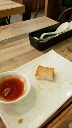 Carrot Cake - Four pieces - finished in a sec at Nature Cafe 自然疏食 - The Aperia in Central Singapore