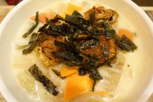 fish slice noodle soup at Nature Cafe 自然疏食 - The Aperia in Central Singapore