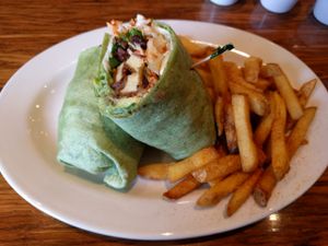 Thai tofu wrap at Veggie Grill by Next Level in Pasadena
