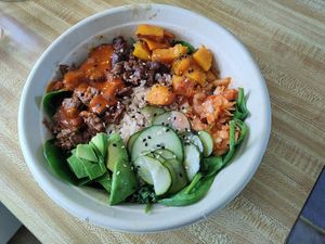 Kimchi "Steak" Bowl at Veggie Grill by Next Level in Pasadena