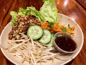 SouthAsian Lettuce Wraps at Veggie Grill by Next Level in Pasadena
