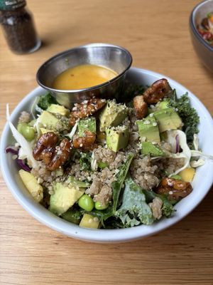 Small kale saladd  at Next Level Veggie Grill in Pasadena