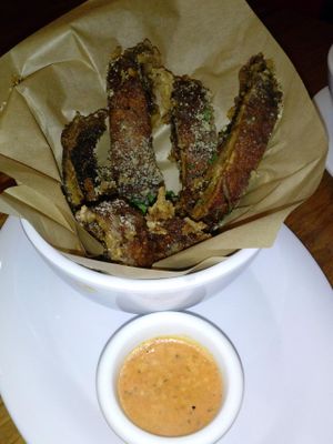 crispy portobellos at Veggie Grill by Next Level in Pasadena