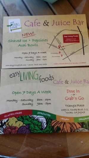 The Scoop... at Easy Living Foods in Novato