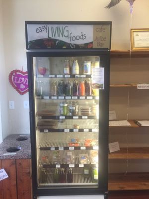 Desserts and Juices at Easy Living Foods in Novato