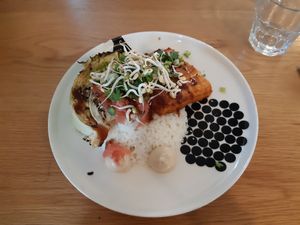 Katsu tofu at ONDA in Helsinki