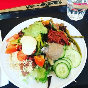 Lunch buffet at ONDA in Helsinki