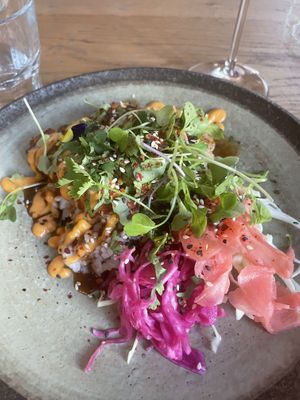 tofu tonkatsu  at ONDA in Helsinki