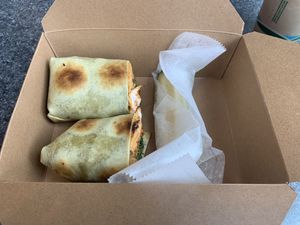 The wrap   at The Co-op Cafe in Erie