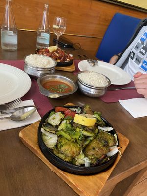 Nice portion size  at The Kathmandu in Torremolinos