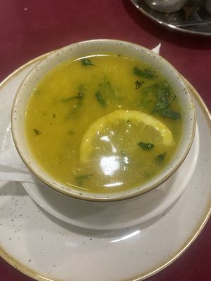 Lentil soupp  at The Kathmandu in Torremolinos