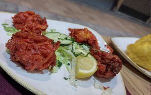 Onion bhaji 😋 at The Kathmandu in Torremolinos