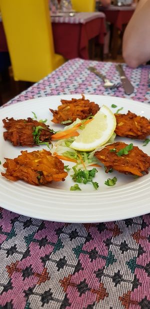 Vegetable Pakora at The Kathmandu in Torremolinos