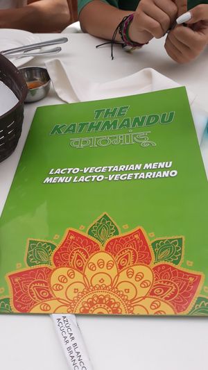 Lacto vegan at The Kathmandu in Torremolinos