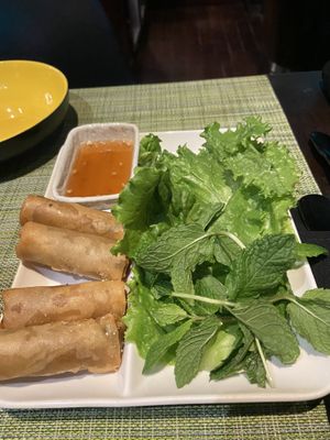 Fried “egg” rolls  at Au Lac - DTLA in Los Angeles