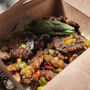 The octopus? Ty Catel 💜 at Au Lac - DTLA in Los Angeles