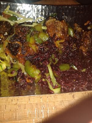 "Octopus" Honestly their grocery is way more elegant than how this picture looks. at Au Lac - DTLA in Los Angeles