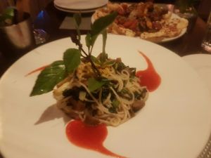 Garlic Basil at Au Lac - DTLA in Los Angeles