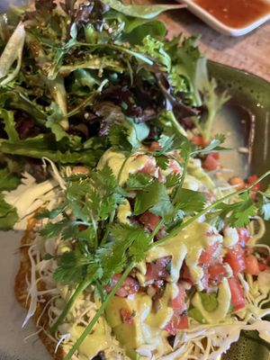 Tostada   at Au Lac - DTLA in Los Angeles