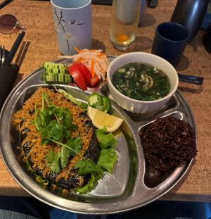 Tofu fish   at Au Lac - DTLA in Los Angeles