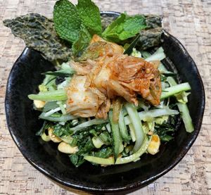 Kale sea saladd  at Au Lac - DTLA in Los Angeles