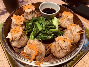 Siu Mai dumplings.  at Au Lac - DTLA in Los Angeles