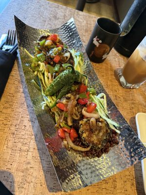 “Octopus” (mushroom)  at Au Lac - DTLA in Los Angeles