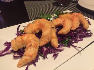 Yam shrimp at Au Lac - DTLA in Los Angeles