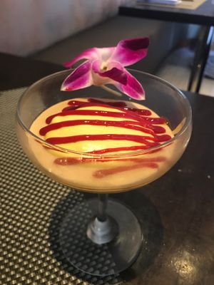 Rainbow Flan at Au Lac - DTLA in Los Angeles