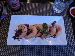 Yam shrimp. Really good. at Au Lac - DTLA in Los Angeles