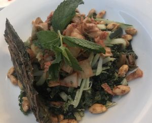 Sea Kale salad at Au Lac - DTLA in Los Angeles