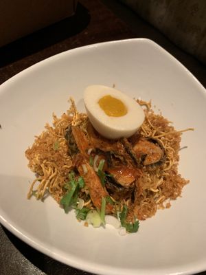 The “egg” here is delicious ! at Au Lac - DTLA in Los Angeles