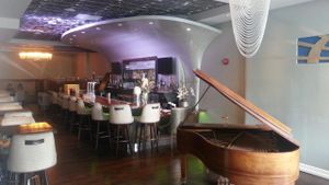 bar area at Au Lac - DTLA in Los Angeles