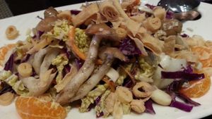 chinois chicken salad at Au Lac - DTLA in Los Angeles