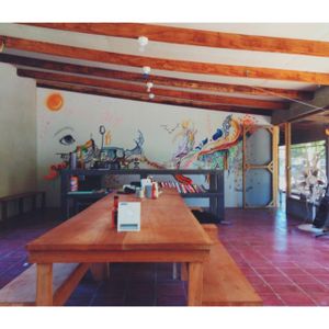 space at Cosmic Cocina in Playa El Esteron