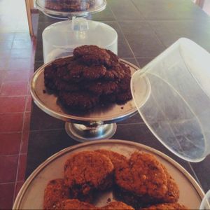 yummy cookies at Cosmic Cocina in Playa El Esteron