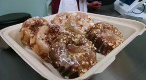 assorted healthy donuts at Dr. Bob's Donuts in Roseville