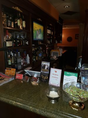 Bar at India Palace in Las Vegas