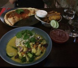   at Vege Rama in West End