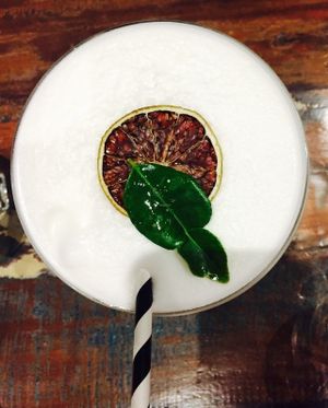 Kaffir Lime Splice (cocktail) at Vege Rama in West End