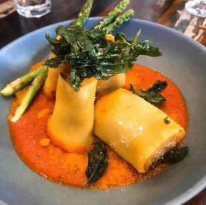 Rotolo the Rolled Pasta [V/GF/NFO/OGF] at Vege Rama in West End