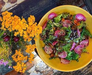 Beetroot Salad [V/GF/NFO/OGF]  at Vege Rama in West End