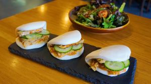 Bao Buns at Vege Rama in West End